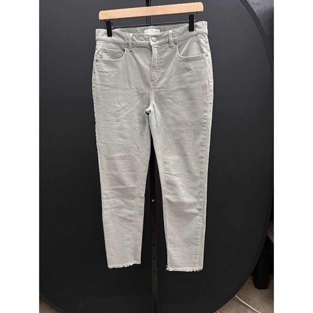 LOFT Modern Skinny Crop Raw Hem Jeans